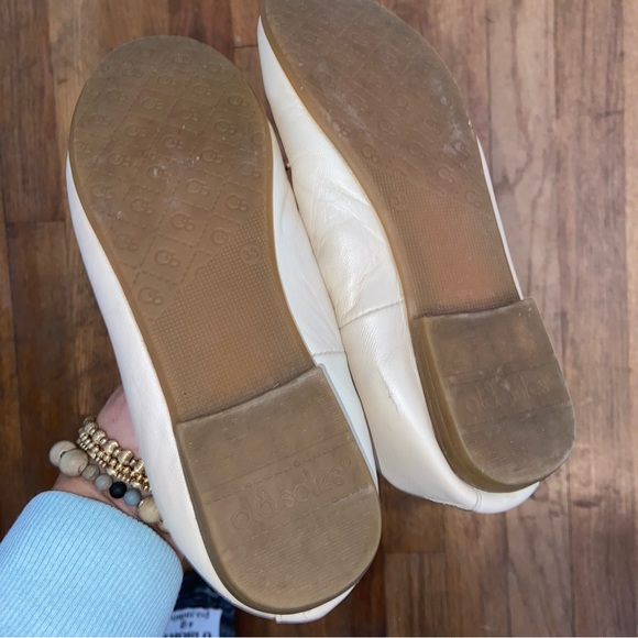 Old Soles Off-White Ballet Slip-on Flats - Picture 4 of 5